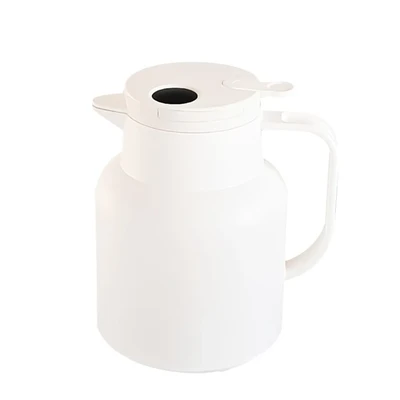 온도 표시 기능이 있는 1.0L 흰색 스마트 열병